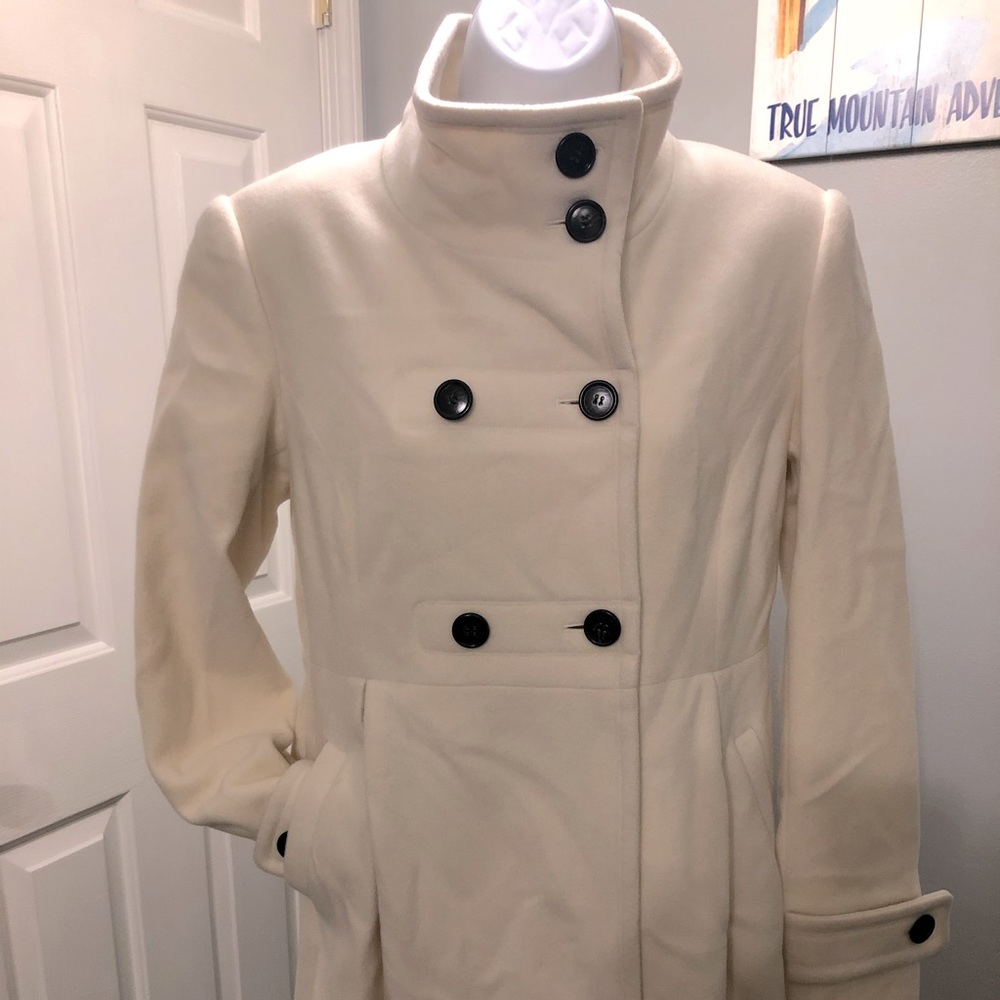 Woman’s Lined Peacoat, NEW!